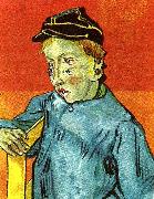 Vincent Van Gogh skolpojke painting
